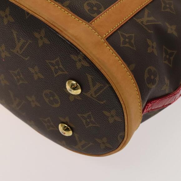LOUIS VUITTON Monogram Ruby Neo Bucket Tote Bag Red M95613 - Picture 11 of 16